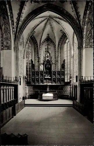 Ak Schleswig an der Schlei, Altar im Dom