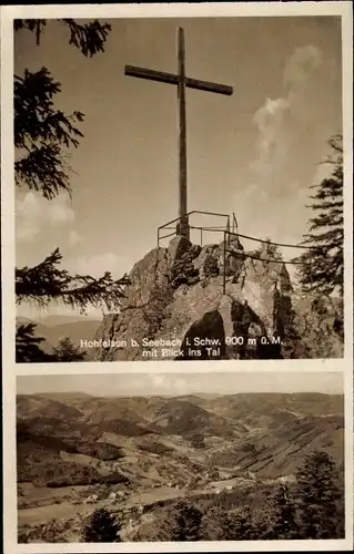 Ak Seebach in Baden Schwarzwald, Panorama, Hohfelsen