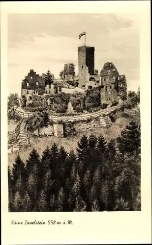 Ak Zavelstein im Schwarzwald Württemberg, Ruine Zavelstein