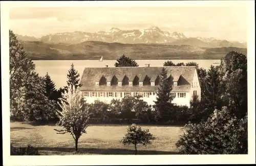 Ak Friedrichshafen am Bodensee, Panorama, Gustav Werner Stift