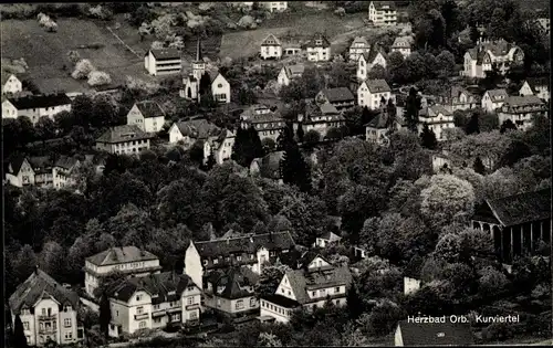 Ak Herzbad Bad Orb in Hessen, Kurviertel