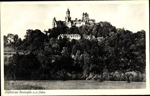 Ak Braunfels an der Lahn, Gesamtansicht