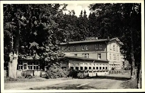Ak Braunlage im Oberharz, Waldmühle, Caritas Kinderkurheim