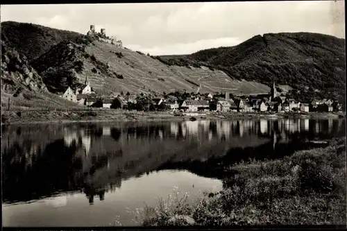 Ak Alken an der Mosel, Stadt und Burg Thurant