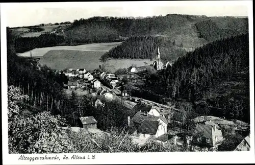 Ak Altroggenrahmede Altena im Märkischen Kreis, Gesamtansicht