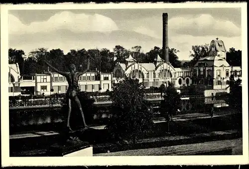 Ak Hradec Králové Königgrätz Stadt, Elektrárna, Kraftwerk