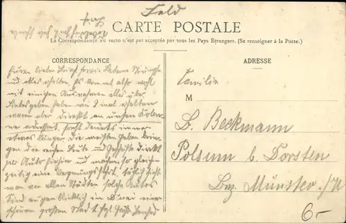 Ak Corbehem Pas de Calais, Vue d'une Distrillerie de Vin, Union Vinicole de France