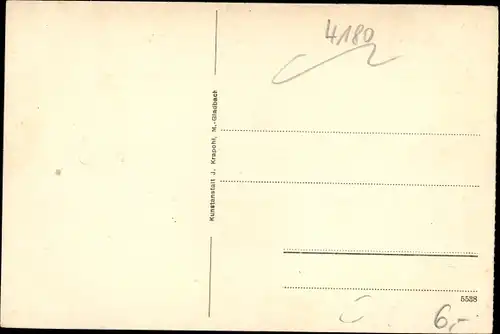 Ak Goch am Niederrhein, Nierspartie, Kirche