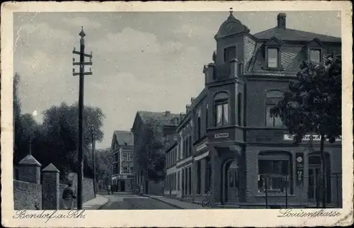 Ak Bendorf am Rhein, Louisenstraße