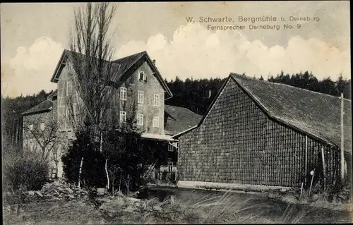 Ak Derneburg Holle, Bergmühle