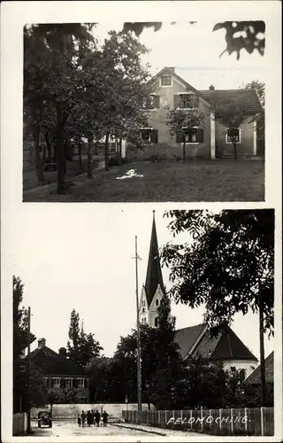 Foto Ak Feldmoching München Bayern, Ortsansichten, Kirche