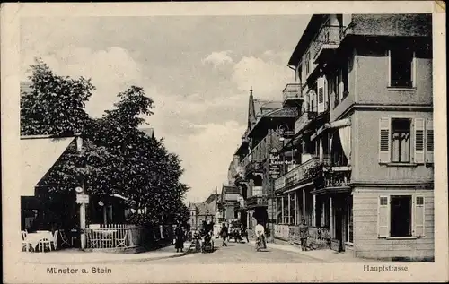 Ak Bad Münster am Stein, Hauptstraße, Hotel Kaiserhof