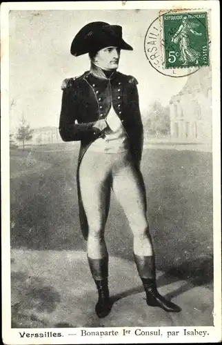 Künstler Ak Isabey, Versailles, Bonaparte 1er Consul