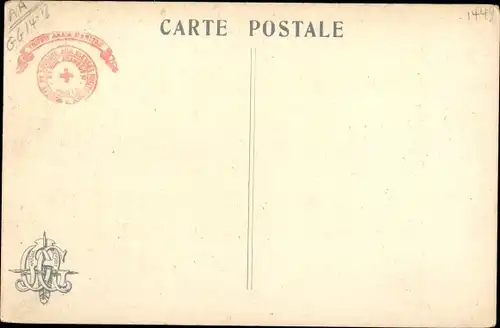 Ak Musee de l'Armee, Campagne, Canon Francais de 75, Geschütz, I. WK