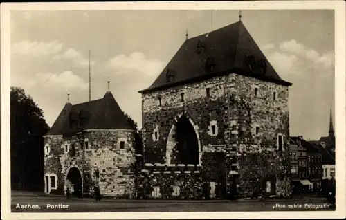 Ak Aachen in Nordrhein Westfalen, Ponttor