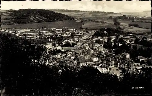 Ak Montmédy Lothringen Meuse, Vue generale, Prise de la Ville Haute