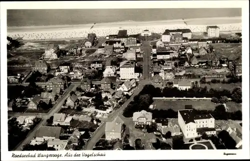 Ak Nordseebad Wangerooge in Ostfriesland, Vogelschau