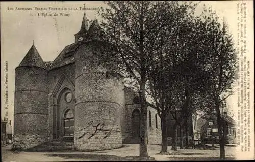 Ak Wimy Aisne, L'Eglise