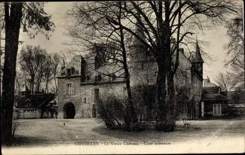 Ak Coyolles Aisne, Le Vieux Chateau