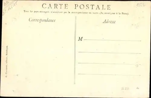 Ak Commentry Allier, Pavillon de Montasiégé