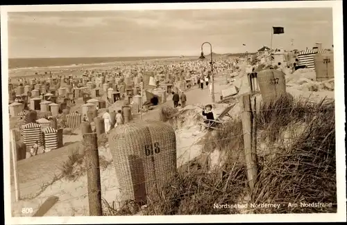 Ak Norderney in Ostfriesland, Am Nordstrand