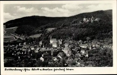 Ak Bad Leutenberg in Thüringen, Blick vom Kaiser Friedrich Turm