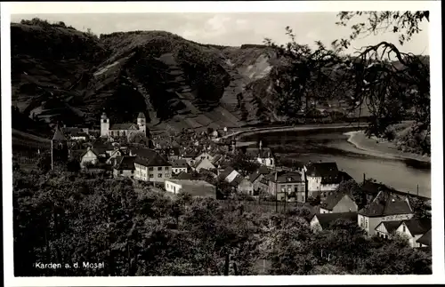 Ak Karden an der Mosel, Gesamtansicht