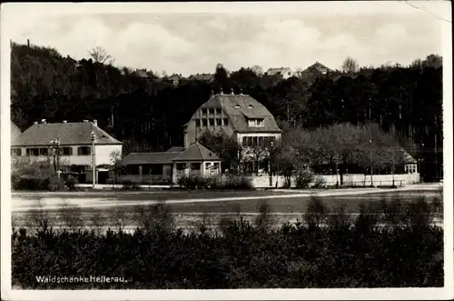 Ak Dresden Hellerau, Waldschänke