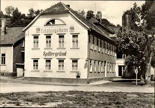 Ak Tambach Dietharz in Thüringen, FDGB-Erholungsheim Spittergrund