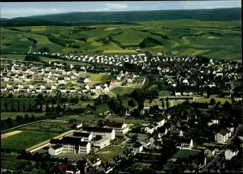 Ak Bebra an der Fulda Hessen, Fliegeraufnahme