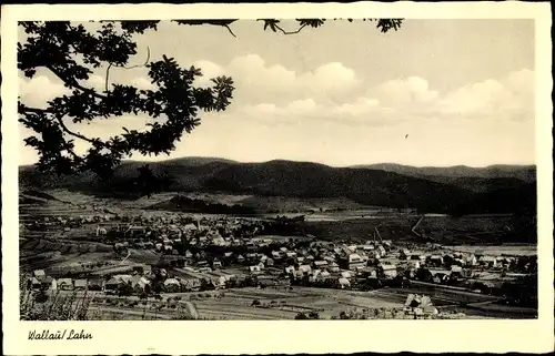 Ak Wallau Biedenkopf an der Lahn, Panorama