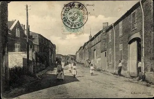 Ak Bras sur Meuse, Straßenansicht, Kinder