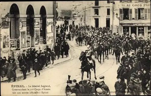 Ak Épinal Lothringen Vosges, Le General Legrand