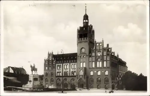 Ak Słupsk Stolp Pommern, Rathaus