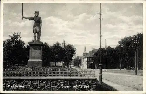 Ak Bad Bramstedt in Holstein, Bleeck mit Roland