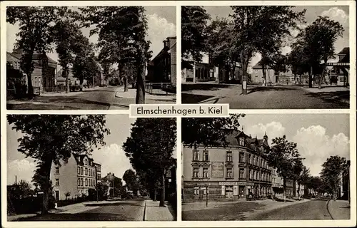 Ak Elmschenhagen Kiel, Ortsansichten