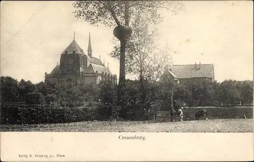 Ak Cranenburg Kranenburg am Niederrhein, Kirche