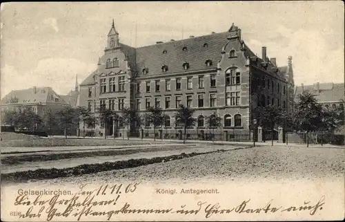 Ak Gelsenkirchen im Ruhrgebiet, Kgl. Amtsgericht