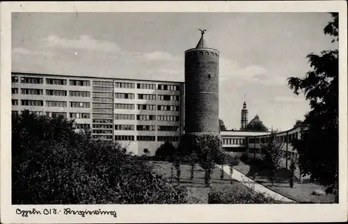 Ak Opole Oppeln Schlesien, Regierung, Turm