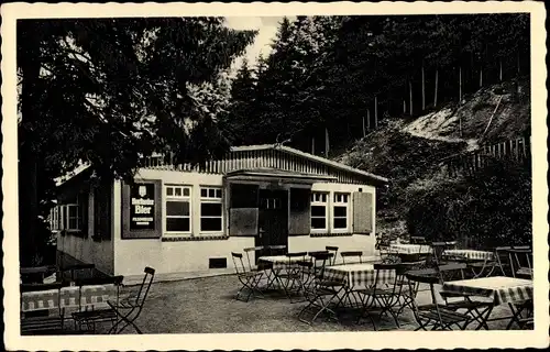 Ak Rodenberg in Schaumburg, Waldschänke Heisterburg im Deister bei Barsinghausen