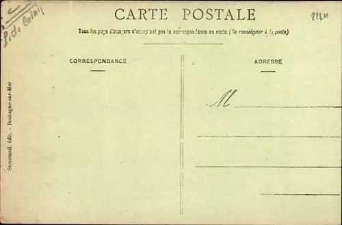 Ak Boulogne sur Mer Pas de Calais, Quartier des Marins, Rue dite des 108