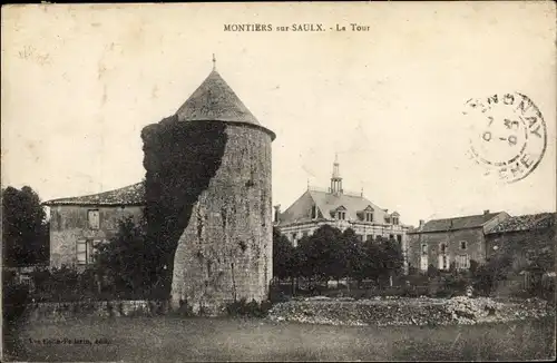 Ak Montiers sur Saulx Meuse, La Tour