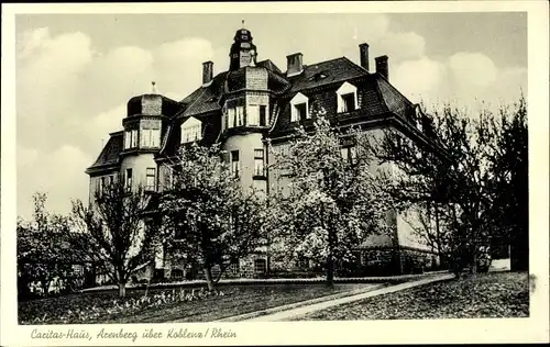 Ak Arenberg Koblenz am Rhein, Caritas Haus