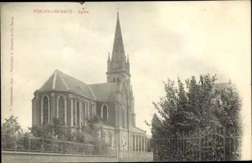 Ak Forges les Eaux Seine Maritime, Eglise