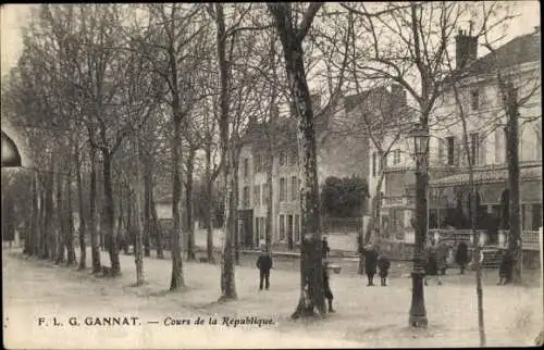 Ak Gannat Allier, Cours de la République