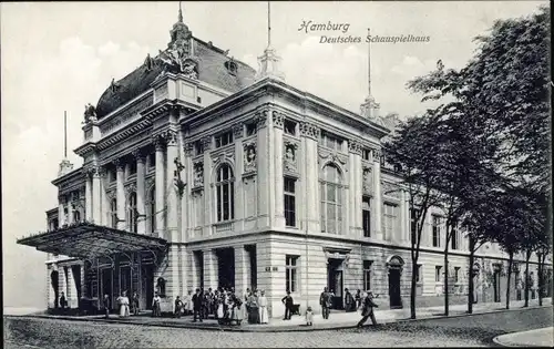 Ak Hamburg Mitte Altstadt, Deutsches Schauspielhaus