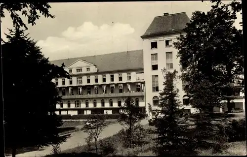 Ak Ústí nad Labem Aussig an der Elbe, Plicni sanatorium