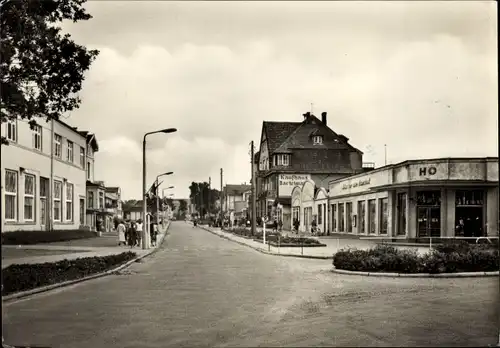 Ak Ostseebad Kühlungsborn, Maxim Gorki Straße, Kaufhaus
