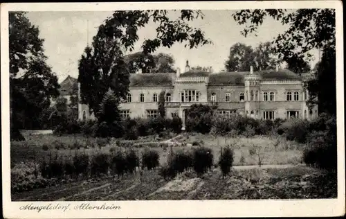 Ak Mengelsdorf Reichenbach in der Oberlausitz, Altersheim