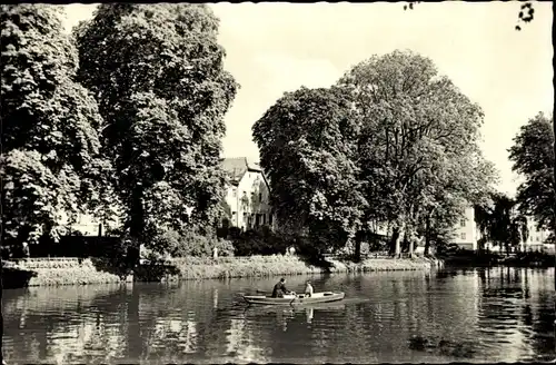 Ak Bischofswerda in Sachsen, Gondelteich